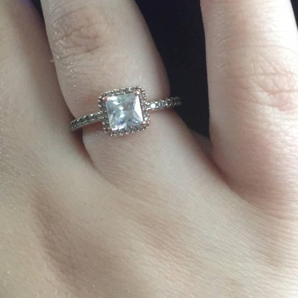 Rose gold ring.Not really ever worn.OG $80